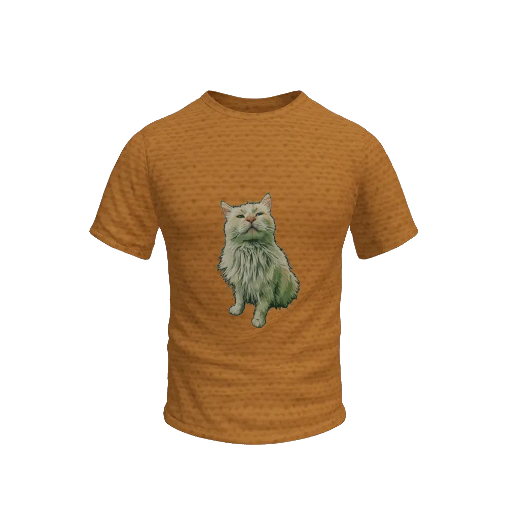 From an uploaded photo capturing an outdoor scene, generate a lifestyle merch graphic. Create a dynamic composition with a central figure or silhouette, nature backdrop, and a subtle weathered texture. Use earthy greens, sky blues, and rock tones; incorporate movement lines or horizon elements to convey activity. The personal image should be the core reference, influencing pose, setting, and color balance for an instant-ready outdoor apparel print.