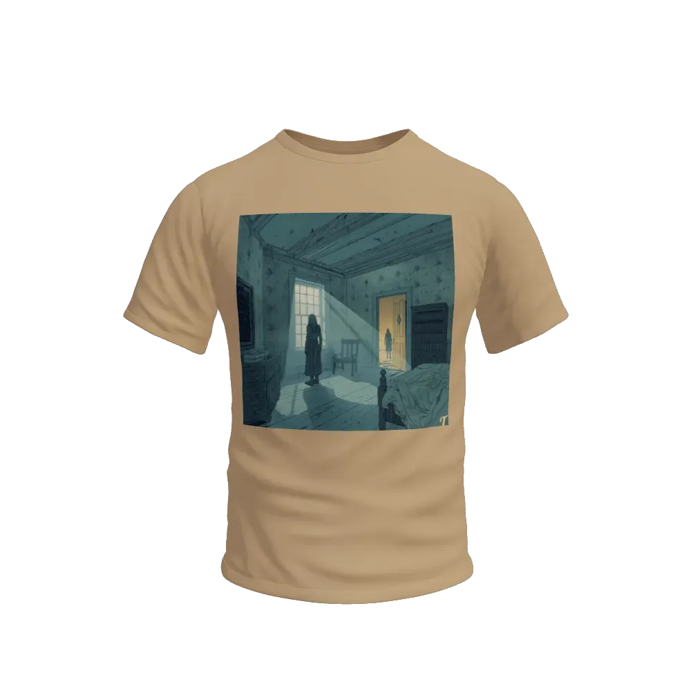 Moonlit Echoes in the Abandoned House