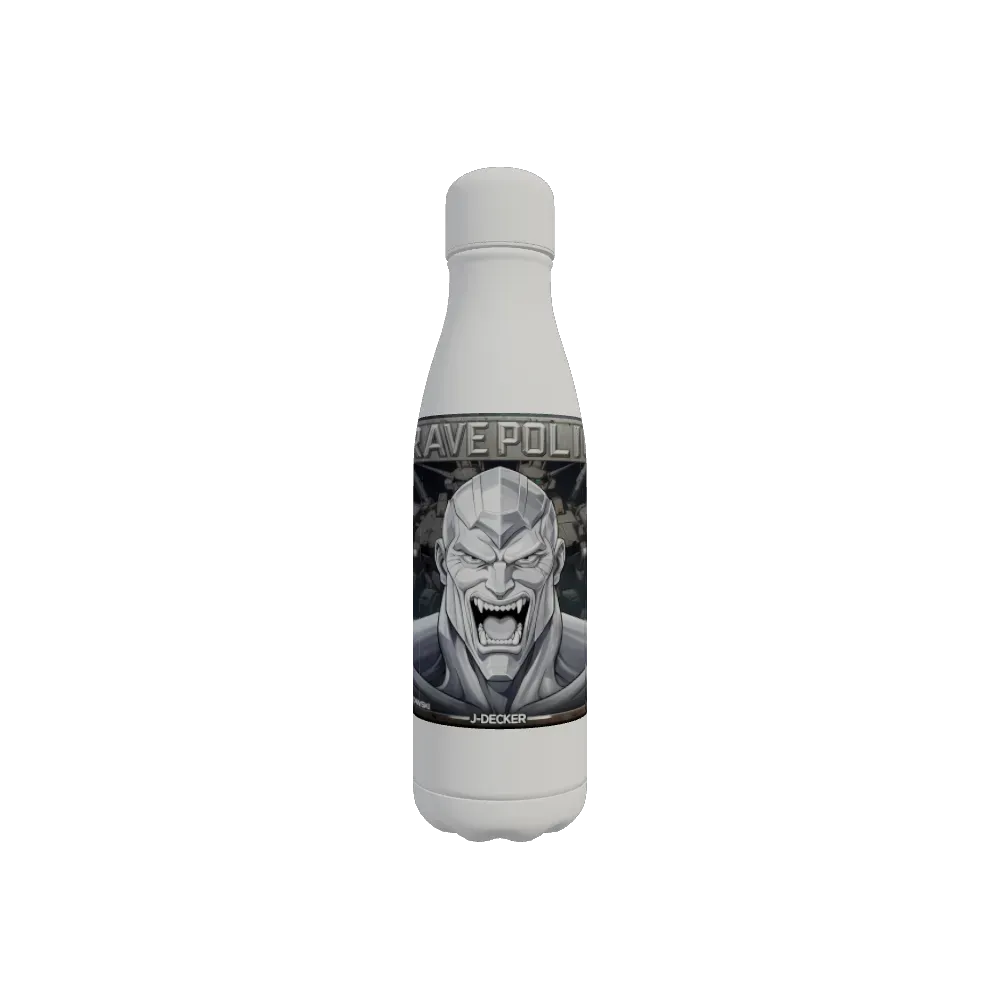 Portrait of Decker Brave Police anime (silver angular humanoid face and handsome!!) Snarling, concept art, by Greg Rutkowski, very detailed, Artstation, brave Police J Decker face, Giant Anime Mecha