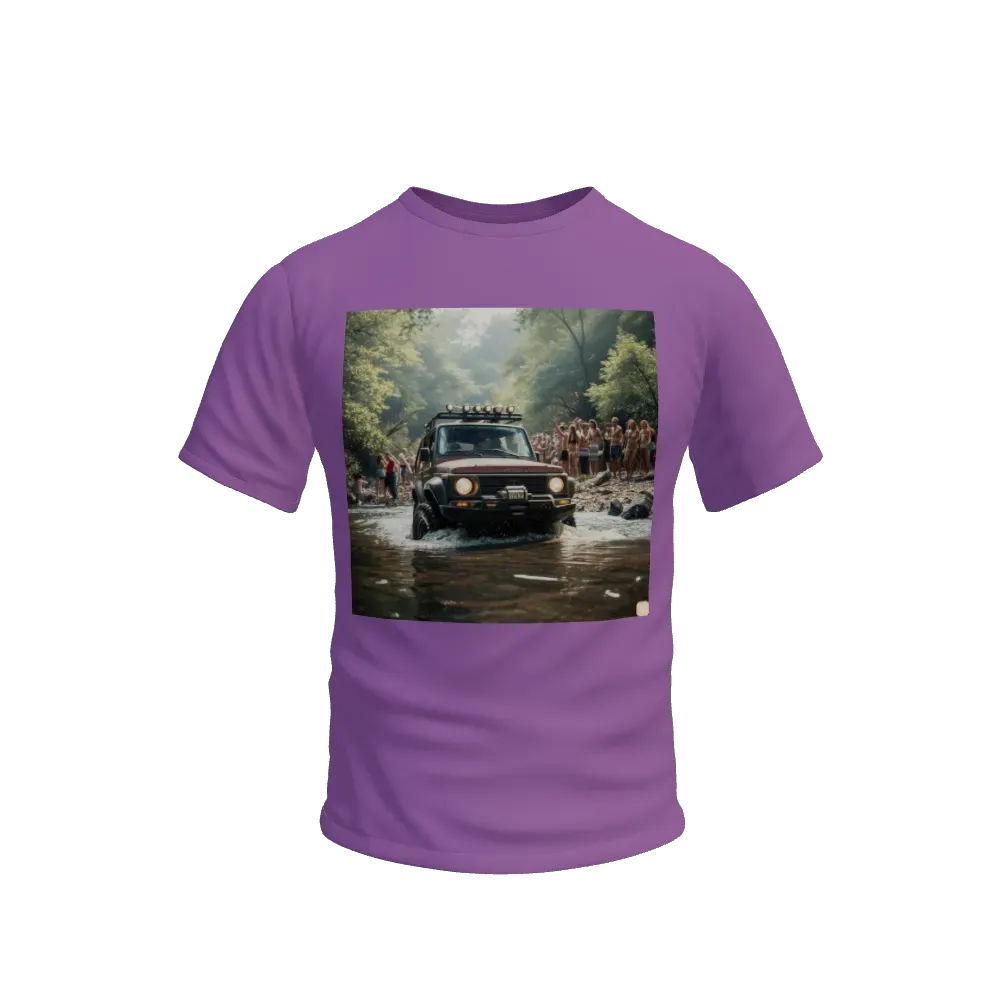 A river party with a 4x4 event