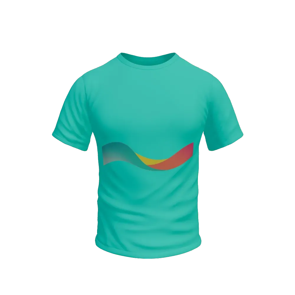 Calm, bold wave made of few bright colors sweeping across clean background, minimal and reusable. Forget 'ntakos' try 'sushi'