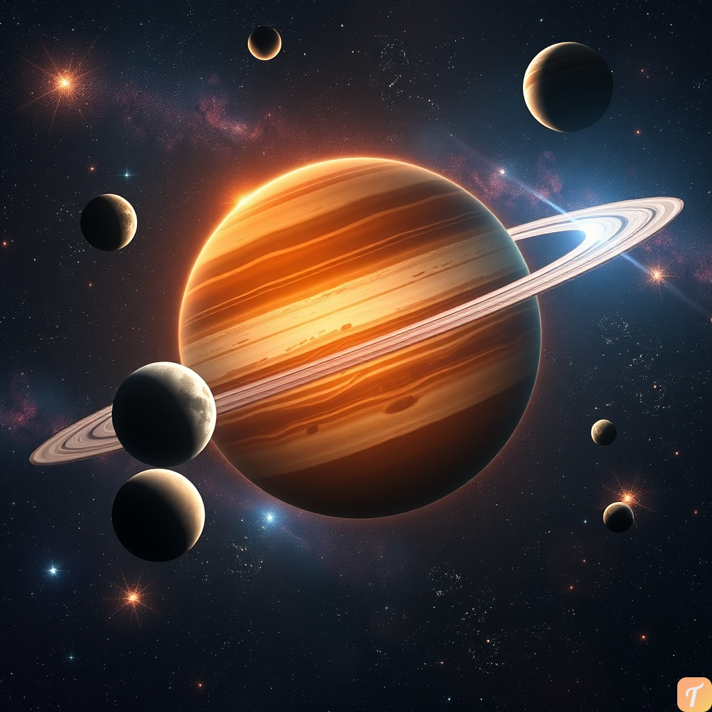 Celestial Space Scene