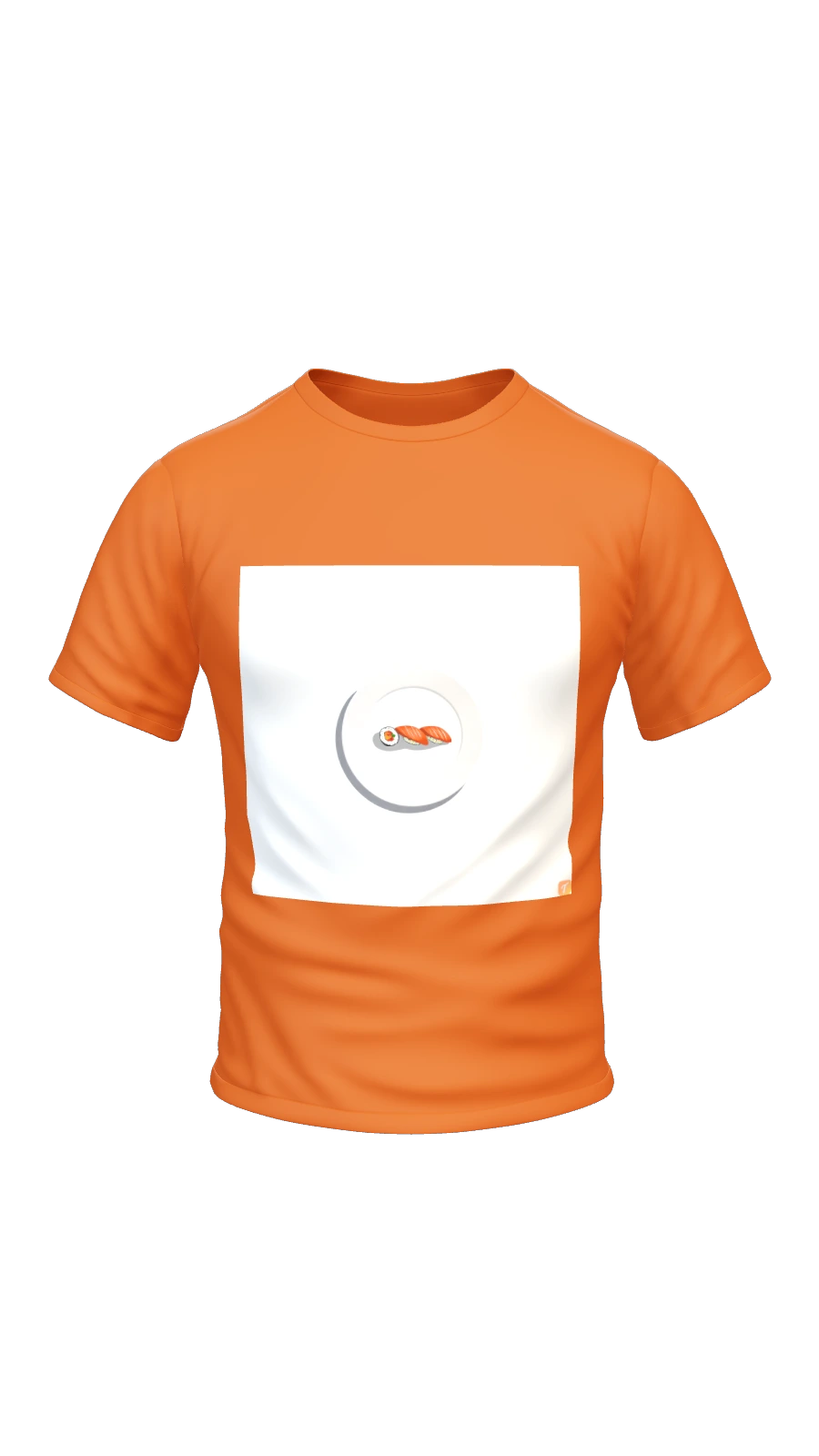 Simple visual concept showing clean, balanced plate with few sushi pieces arranged neatly, minimal shadows, calm color palette, modern flat style. Forget ntakos try sushi